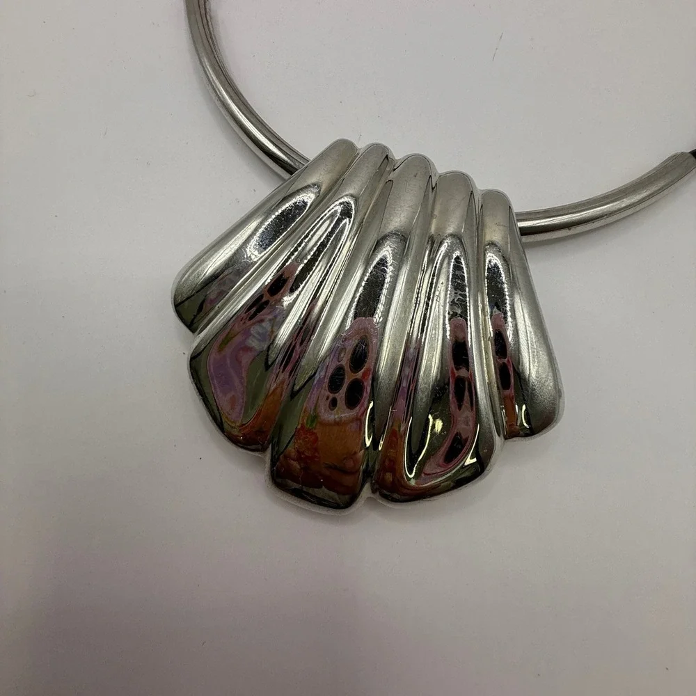 Coastal‎ Nautical Shell Mermaidcore Statement Necklace from Chico's